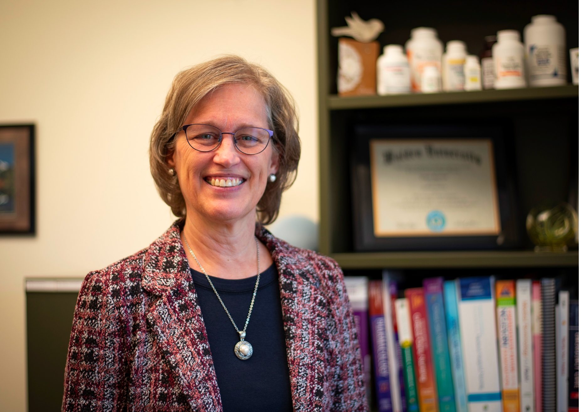 Ginger Peterson, assistant professor of nursing at Wilson College.